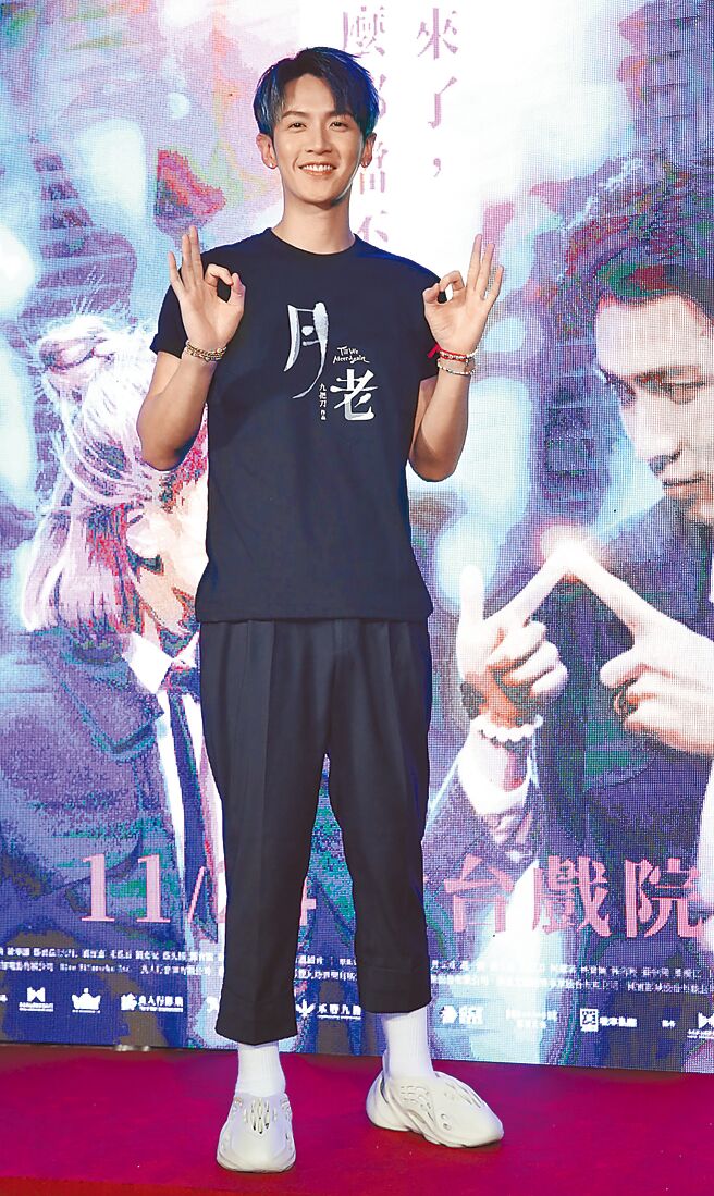 柯震东昨为主演新片《月老》造势，表示不会急着帮自己求姻缘。（陈俊吉摄）
