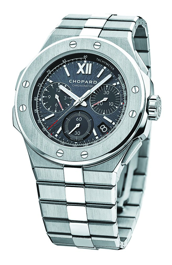 萧邦Alpine Eagle XL Chrono腕表，67万9000元。（CHOPARD提供）