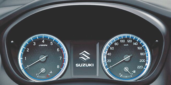 精致简约的仪表设计，显得优雅大方。（TAIWAN SUZUKI提供）