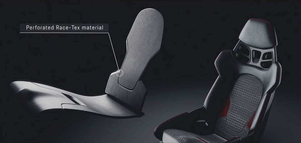 Porsche正式推出創新的3D列印「人體形態」全桶賽車座椅 上一世代部分車型也可升級（圖／CarStuff）
