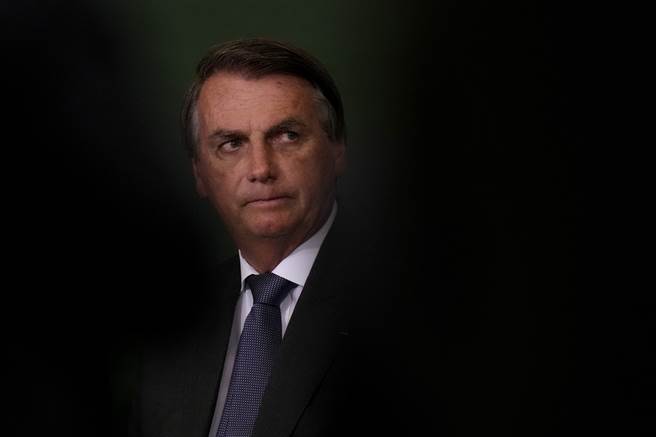巴西总统波索纳洛（Jair Bolsonaro）。(图／美联社)