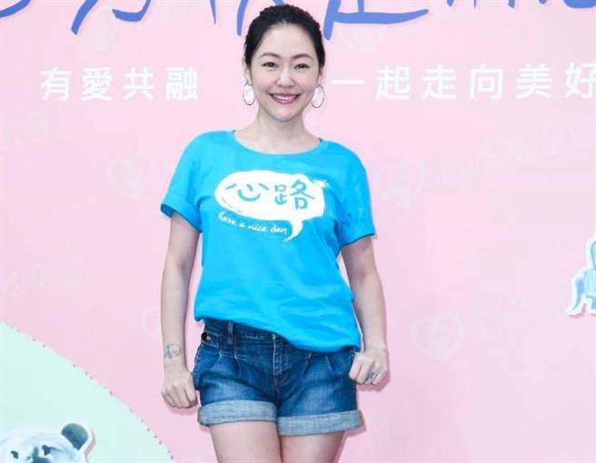 小S在26日出席心路公益活动。（陈俊吉摄）