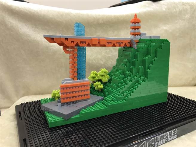 基隆竖梯预计年底完工，目前规画农历年后启用。（陈彩玲摄）