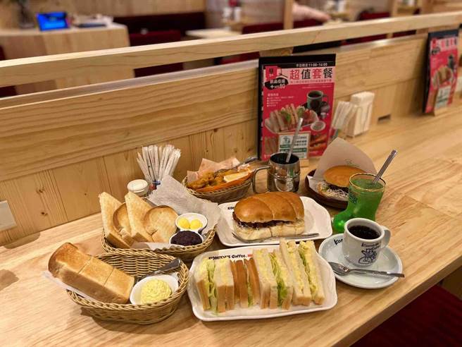 客多美咖啡以早餐服务闻名全日本。（柯宗纬摄）