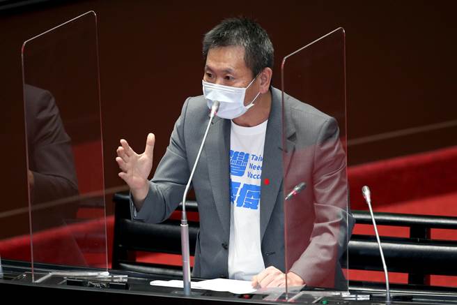 備戰年底公投，國民黨街講1218場。圖為國民黨立委林為洲。（資料照/黃世麒攝）