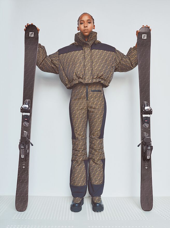 Fendi推出冬季滑雪限量膠囊系列商品。（Fendi提供）