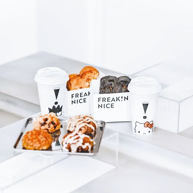 CAFE!N三麗鷗聯名商品系列，70元起。（CAFE!N提供）