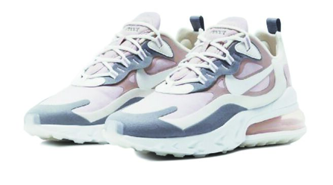 Global Mall新北中和店推荐Nike Air Max 270 React，原价4900元，优惠价2890元，使用振兴券满3000元、现折300元。（Global Mall提供）