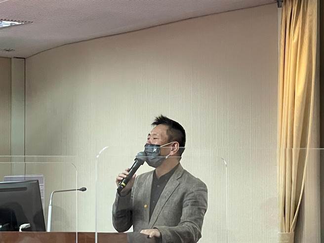 國民黨立委林為洲 (吳家豪攝)