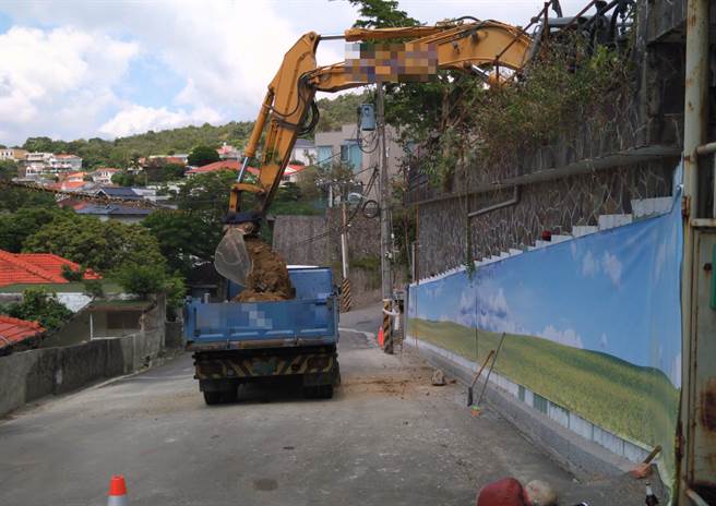 不肖业者违法载运土方至山区私宅，北市重罚。（北市大地处提供／杨亚璇台北传真）