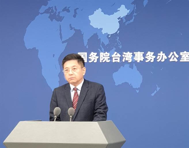 大陸國台辦發言人馬曉光。（藍孝威攝）