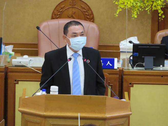 議員質疑三環六線難實現 侯友宜：全力拚。（葉德正攝）