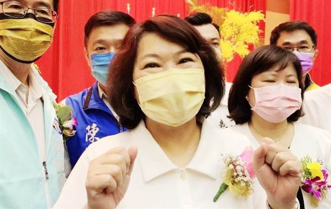 今嘉义市长黄敏惠重申，只要对嘉义市或邻近县市发展有利，「我一定举双手大力支持」。（吕妍庭摄）