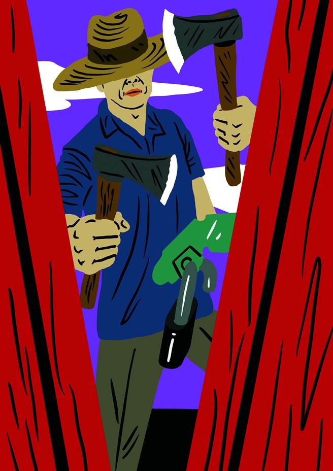 绝盗。(图/读者杂志提供)