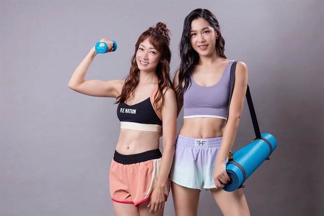 潘慧如和张家慧出书公开神养成术。（球状星团娱乐公司提供）