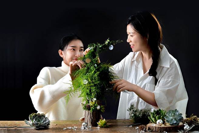 有肉耶诞节企业手作活动，愿望树塔，课程时数2小时，1800／人。（有肉提供）