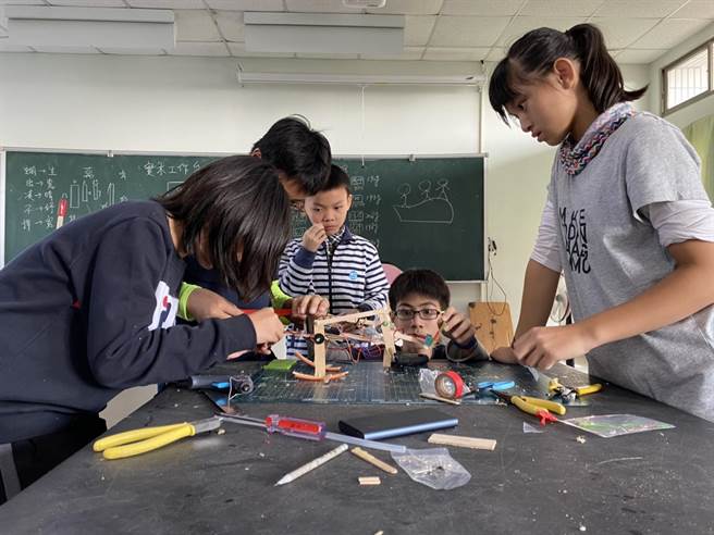 官田区官田国小以「玩翻食农首学」，串起在地特色亮点。(台南市教育局提供／曹婷婷台南传真 )