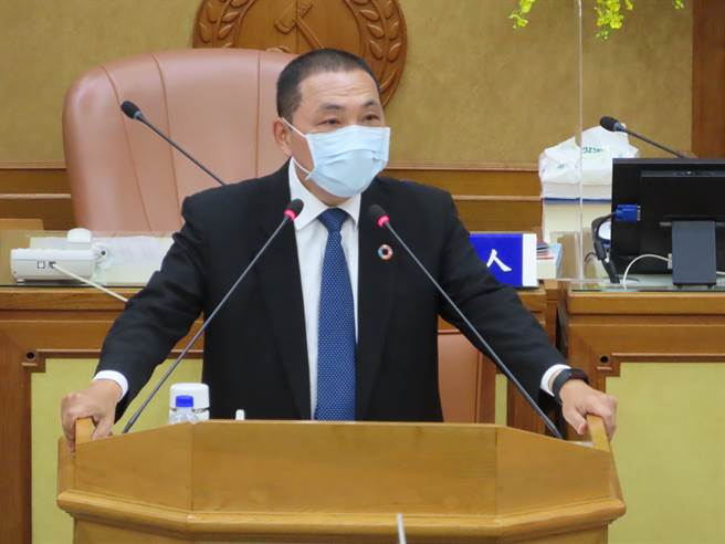 圖為新北市長侯友宜。（葉德正攝）