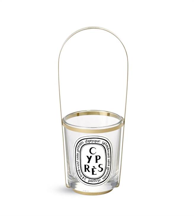 diptyque燭杯配飾提攜式，3400元。（diptyque提供）