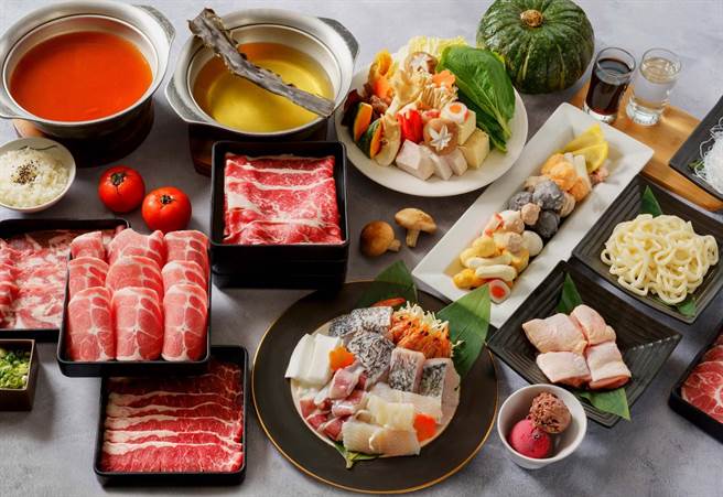神旺大饭店「澄江锅物」吃到饱。（台北神旺大饭店提供）