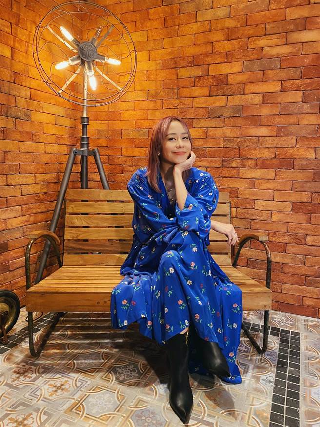 林嘉欣今越洋分享去年回台拍攝《美國女孩》的幕後趣事。（傳影提供）