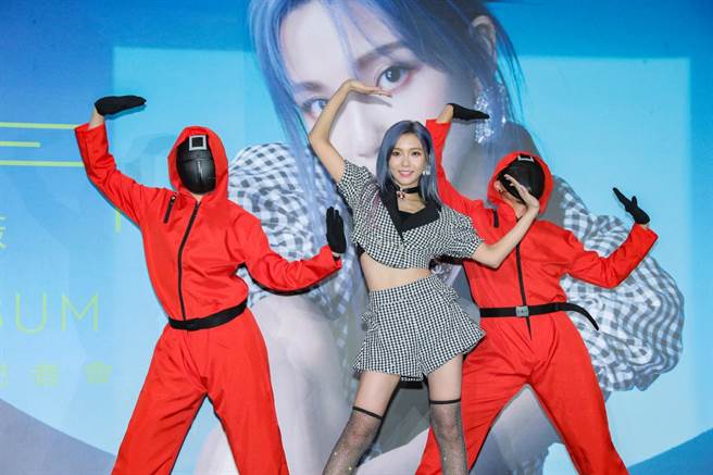 夏子薇举办发片记者会。（罗永铭摄）