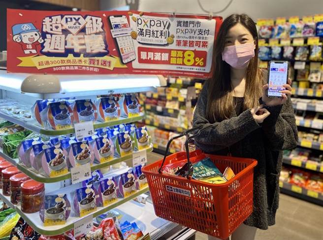 全联推出超级周年庆抢客，回馈最高达8％。(图／全联提供)