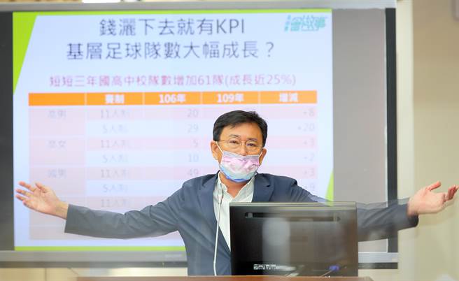 立委黄国书（如图）经歷「线民事件」后，27日现身立法院教育及文化委员会，一上质询台，面对前来备询的国立大学校长们，开口就自嘲：「管中闵跟我状况有点类似，这任做完就不再连任了」，让现场气氛顿时轻松。（张铠乙摄）