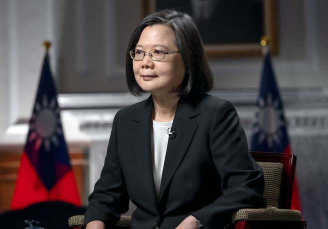 蔡英文总统接受「美国有线电视新闻网」（CNN）专访。（总统府提供）