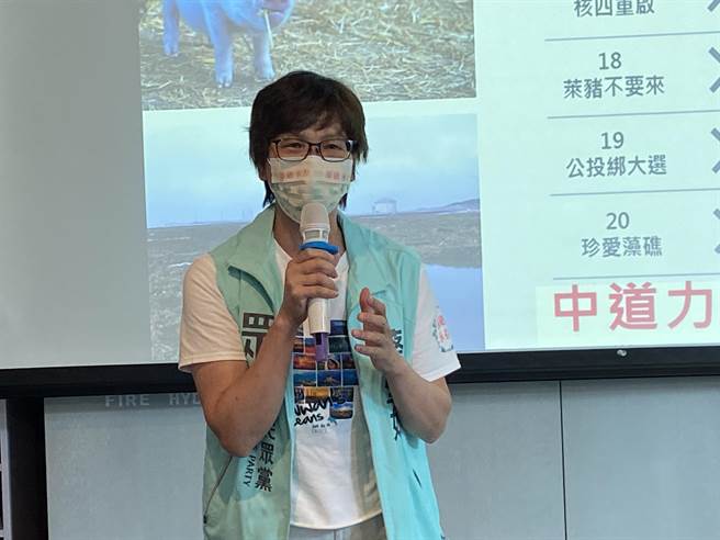 民眾党立委蔡壁如强调，民生的议题，不应该打成政治议题。（卢金足摄） 