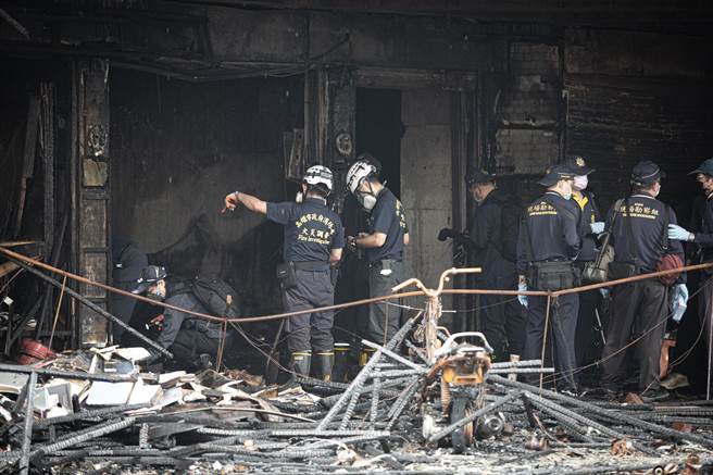 城中城大火起火點確實是1樓、由郭姓男子占用的套房。（本報資料照片／袁庭堯高雄傳真）