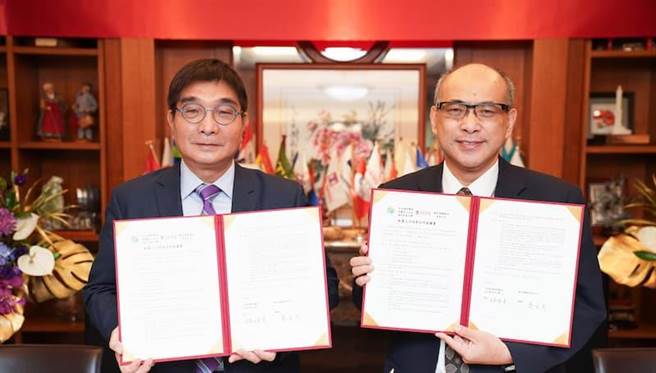 阳明海运携手台北海洋科技大学深化海运人才培育。（阳明提供）