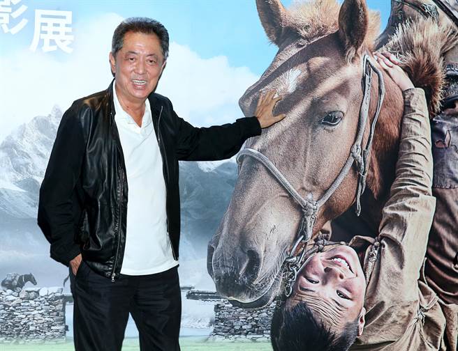 朱延平今出席蒙藏影展開幕記者會。（粘耿豪攝）