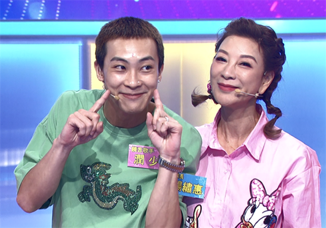 润少意外被发现撞脸杨绣惠。（公视台语台提供）