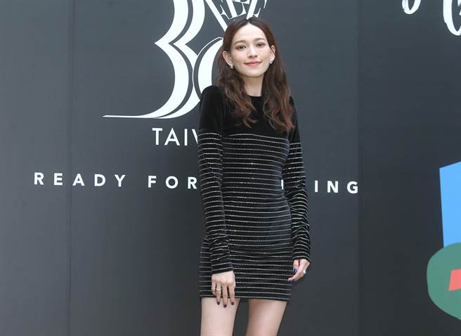 姚以緹今出席時尚雜誌30周年活動。（粘耿豪攝）