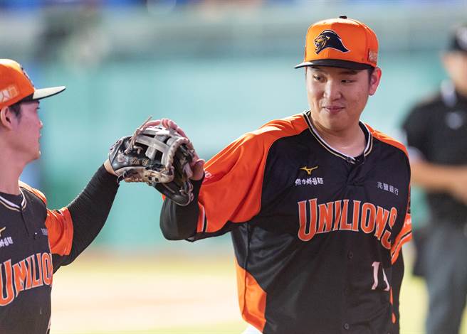 統一獅隊古林睿煬。（統一獅提供）