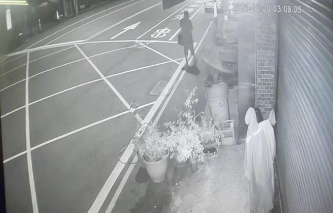 王嫌在新营区犯案。（读者提供／张毓翎台南传真）