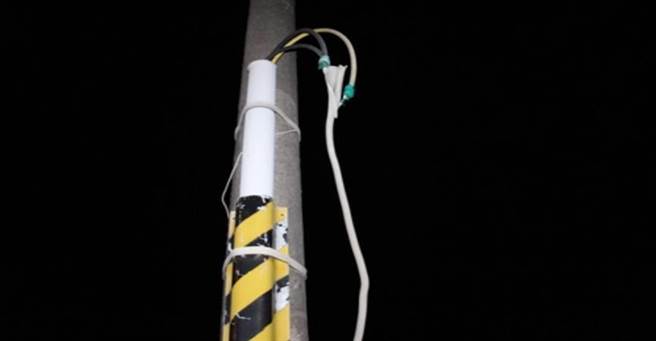 下营区犯案现场。（读者提供／张毓翎台南传真）