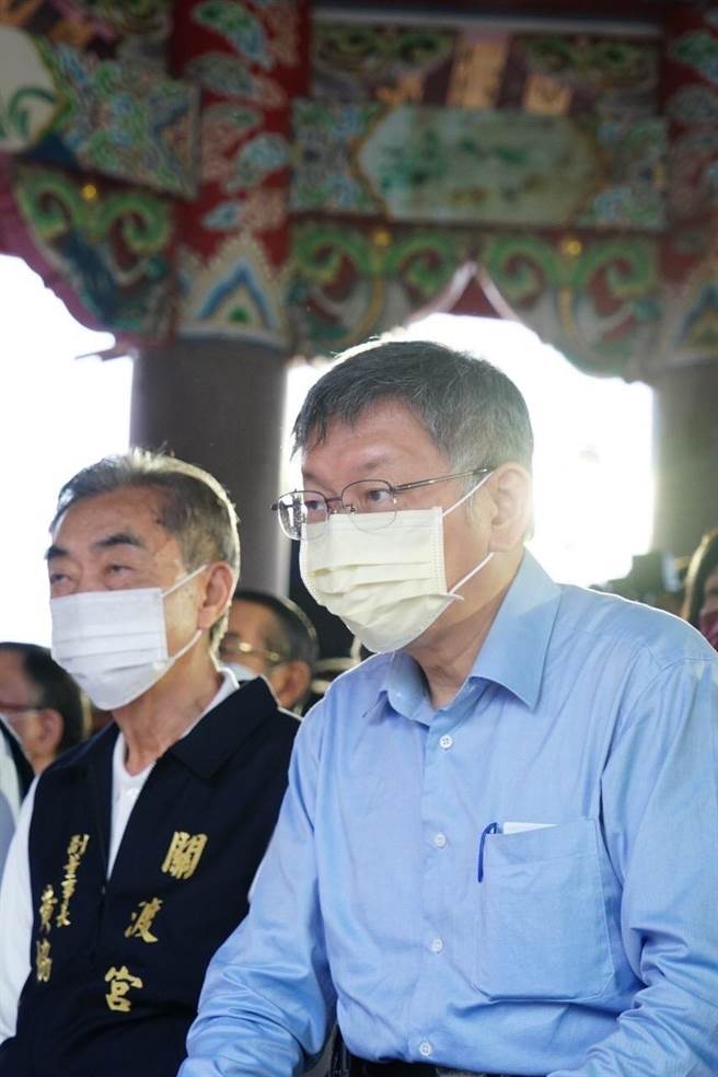 台北市長柯文哲。（台北市政府提供／張立勳台北傳真）