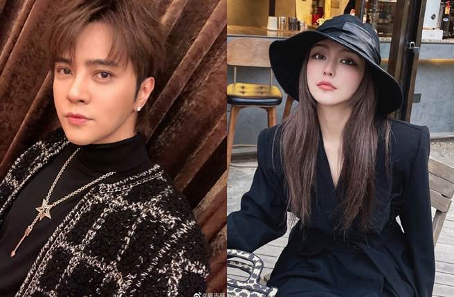 周扬青去年和小猪毁灭式分手。（图／翻摄自周扬青、罗志祥微博）