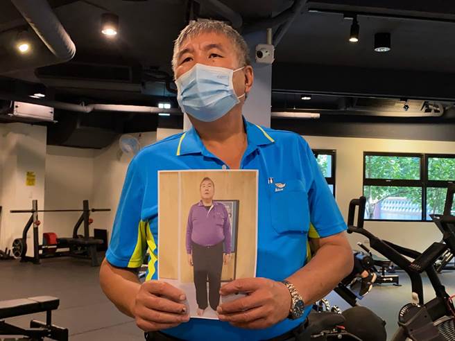 阿飞减重成功，现身说法。（彰滨秀传提供／吴敏菁彰化传真）