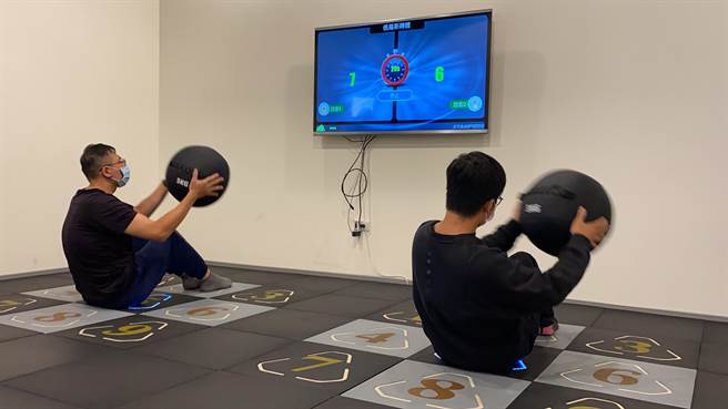 彰滨秀传明日之星瘦身俱乐部结合阿斯贝克运动中心。（彰滨秀传提供／吴敏菁彰化传真）