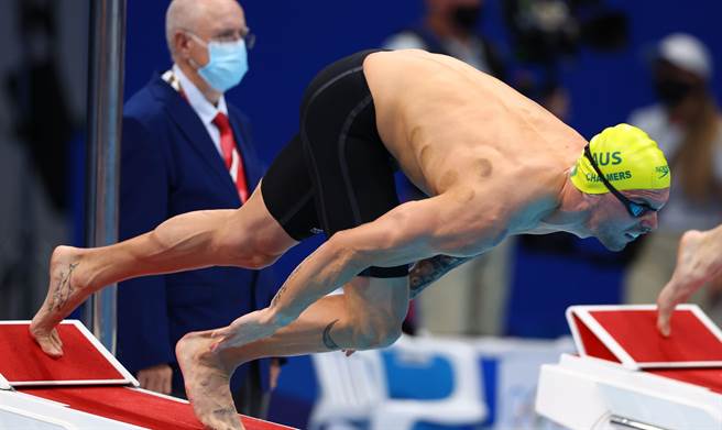 澳洲游泳實力越來越強(路透社資料照)