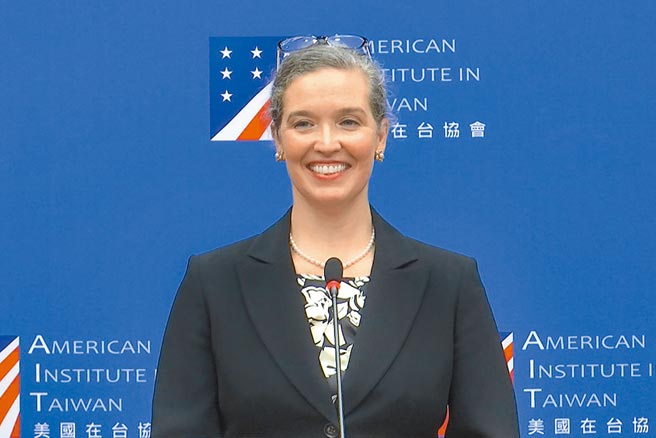 美國在台協會處長孫曉雅29日表示，會持續關注反萊豬公投。（美聯社）