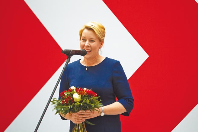 吉菲Franziska Giffey。圖／美聯社