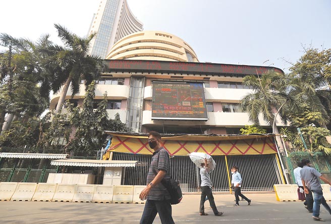 孟买交易所图╱美联社