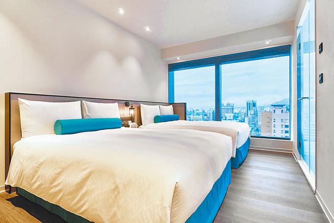 台北凱達大飯店原價15,800元的家庭套房，使用五倍券只要五千元。圖／台北凱達提供