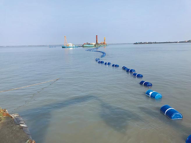 从规画到完工，歷经16年的台澎海缆，昨正式通电营运，未来台湾与澎湖两端电力将可互通。（台电提供）