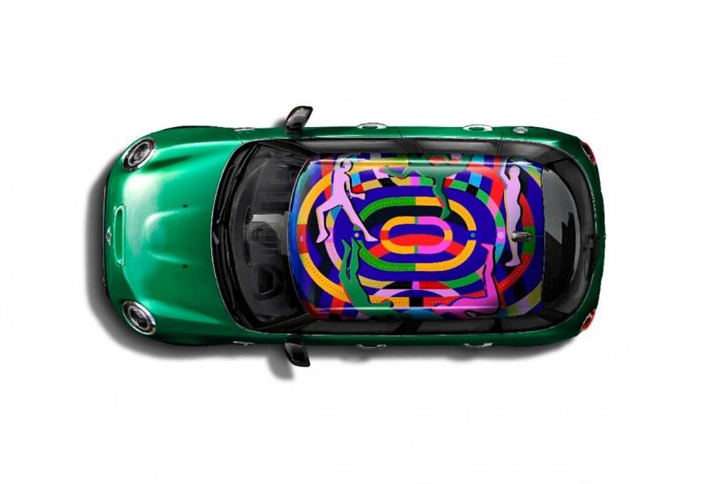 MINI推出限量版藝術車頂，美國限定限時發售（圖／CarStuff）