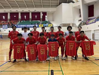 國際學生組隊 健行科大奪五人制足球錦標賽亞軍